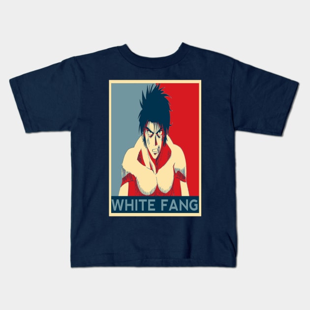 Hajime no Ippo Vorg white Fang Kids T-Shirt by Saitama67